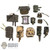 Pouches: DamToys 12 Pieces Pouch & Panel Set
