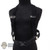 Belt: DamToys Mens Black Duty Belt w/Suspenders