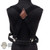 Belt: DamToys Mens Black Duty Belt w/Suspenders