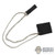 Wallet: DamToys Mens Black ID Holder w/Chains