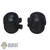 Pads: DamToys Mens Black Elbow Pads