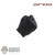 Hand: DamToys 1/12th Mens Black Molded Right Fist Hand