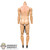 Figure: DamToys 3.0 Action Body w/Ankle Pegs (Lighter Skin Tone)