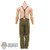 Pants: DamToys Mens Green Pants w/Suspenders