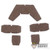 Tool: Easy & Simple Dark Green Velcro Set