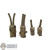 Pouch: Easy Simple 4 Piece Pouch Set (MOLLE)