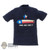 Shirt: Easy Simple Mens Navy Blue T-Shirt