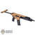 Rifle: Easy Simple Two Toned MCX w/Foldable Stock + Brace