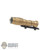 Light: Easy Simple Tactical Flashlight w/Low Profile Mount