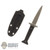 Knife: Easy Simple Combat Dagger w/Sheath
