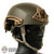 Helmet: Easy Simple Mens OD Exfil Helmet