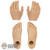 Appendages: Easy Simple Mens Hand and Foot Set