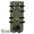 Holster: Easy Simple Green Hard Shell Pistol Mag Pouch