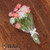 Flowers: Facepool Pink and White Flower Bouquet