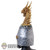 Helmet: Fire Phoenix Mens Metal Gold Dragon Hospitaller Helmet