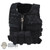 Vest: Flagset Mens Black Tactical Vest w/Removable Pouch *READ NOTES