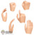 Hands: Flagset Female 6-Piece Hand Set