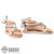 STAINED Feet: Flagset Female Flat Feet w/ Sandals (READ NOTES)