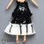 Skirt: GD Toys Female Black Hi-Low Skirt