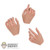 Hands: Hot Toys Princess Leia Weapon Grip Set