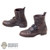 Boots: Hot Toys Brown Molded Female Shoes