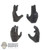 Hands: Hot Toys Anakin's Hand Set (Brown/Black)