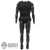 Figure: Hot Toys Mens Black Body w/Padded Suit
