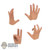 Hands: Hot Toys Dr. Strange 4 Piece Hand Set