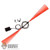 Sword: Hot Toys Inquisitor LED-Lighted Red Double Lightsaber w/ Multitap Port (READ NOTES)