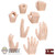 Hands: HY Toys 1/12 Mens Hand Set