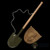 Shovel: IQO Model WWII Japanese Entrenching Tool w/Cover (Metal + Wood)