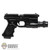 Weapon: KadHobby Black Molded Pistol w/ Light