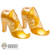 Shoes: Lucifer Female High Heel Armored Shoes (Metal)