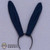 Band: ManModel Female Navy Blue Bunny Ears