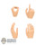 Hands: Modeling Toys Female Hand Set