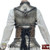 DAMAGED Armor: TBLeague 1/12th Molded Female Silver Body Suit Set (READ NOTES)
