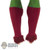Sleeves: TBLeague Mens Red Leg Sleeves w/Fur