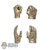 Hands: TBLeague Female Molded Armored Hand Set