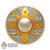 Shield: TBLeague Gold Design Circular Shield