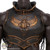Armor: TBLeague Mens Black Molded Chest + Back Armor