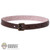 Belt: Present Toys Mens Brown Leather-like Belt
