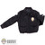 Coat: Present Toys Mens Black Police Jacket w/ Badge