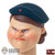 Hat: POP Toys 1/12 Female Russian Molded Dark Blue Magnetic Beret
