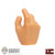Hands: POP Toys 1/12th Mens Paintbrush Grip Hand