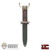 Knife: Soldier Story 1/12th US M3 Fighting Knife w/ Sheath (READ NOTES))