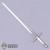 Sword: ThreeZero Steel Sword w/ Ivory Handle