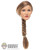 Head: Very Cool Shadi w/Braided Ponytail