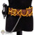 Belt: War Story Leather-Like Belt w/ Pouch and Chain