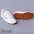 Shoes: Mini Brands Reebok White and Gray Sneakers w/ Box