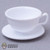 Cup: Mini Brands White Teacup and Saucer
